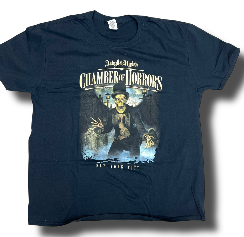 Chamber of Horrors T-shirts Jekyll & Hyde's black men 2XL XXL 100% cotton